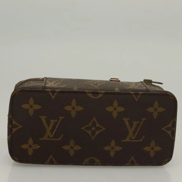 LOUIS VUITTON Monogram Poche Monte Carlo Jewelry Box M47352 LV Auth 98562 - Picture 7 of 15
